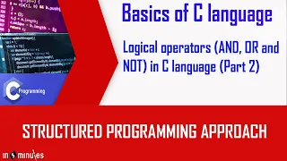 Module2 - Basics of C language