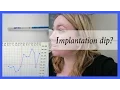 7DPO - Implantation dip TTC baby with PCOS