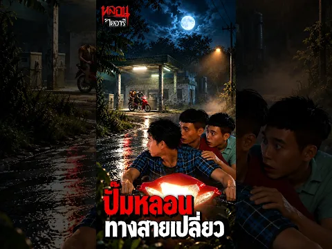 ปั๊มน้ำมันกลางความมืด ที่ลูกค้ามาเติมนั้น ไม่ใช่คน!