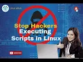 Stop Hackers Executing Script Files in tmp Directory of Linux Server Linux Script