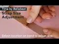Time by Bellabeat Tutorials Strap Size Adjustment