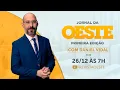 Lagu BOLSONARO DEVE PASSAR POR NOVA CIRURGIA - JORNAL DA OESTE 1ª EDIÇÃO - 26/12/2025
