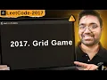2017 Grid Game leetcode daily challenge shashcode java dsa shashwat hindi