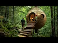 Download Lagu Surviving Alone in the Rainforest | Building a Jungle Shelter with Vines on Ancient Trees