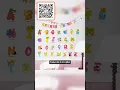 Cartoon Wild Jungle 26 Letters Alphabet Animal Wall Stickers for Rooms for Kids Home Decoration Chi