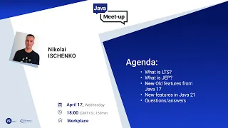 Java Meet-up Java s Blackjack and 21 LTS on my hands with Nikolai Ischenko