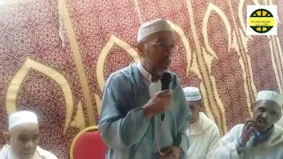 كلمات تأبينية من  الأستاذ والخطيب الحاج ماهر   مبرزا مناقب المرحوم   الحاج الهاشمي الصابوني  دندنها