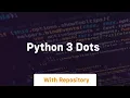 python 3 dots