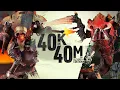 Chaos Knights vs Tyranid threat Warhammer 40k in 40 minutes-ish 11th Edition