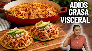 The change I made to CHICKEN TINGA to reduce liver inflammation lower cholesterol and burn bell