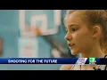 Young fans at Youth Basketball Academy in Rocklin are rooting on the Kings