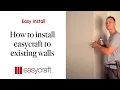 Easycraft DIY 1 - Installing easyVJ to an existing wall with Kyal Kara