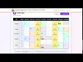 Timetable Generator