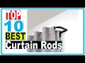 Curtain Rods Best Curtain Rods For Blackout Curtains 2022 Buying Guide