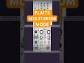 Plaits Multidrum Mode Instant Drums in VCV Rack