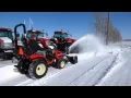 Branson 2400 with front snow blower
