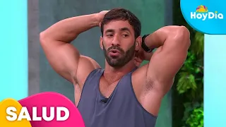 Estos ejercicios son perfectos para recuperar la movilidad de los hombros | Hoy Día | Telemundo