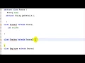 Abstract Class Example java programming