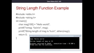 Part 4 string library functions