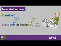 Download Lagu NT2 Separabel verbum - scheidbaar werkwoord - presens OTT - hoofdzin A1 A2 NEDERLANDS LEREN 1.1 1.2