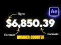 How to Create a Counting Effect in After Effects