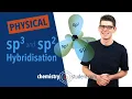 sp2 and sp3 Hybridisation of Carbon A-level and IB Chemistry