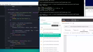 Managing HTTP POST in Express - Node js Tutorial 6