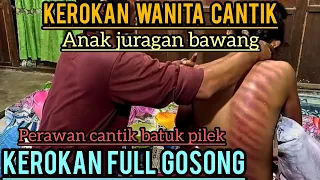 perawan cantik mengalami batuk pilek minta di kerokin