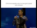 Chris rock explain why no one got beef with Eminem