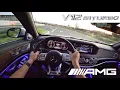 LAST V12 AMG - 2020 Mercedes Benz S65 AMG POV Sunset Drive
