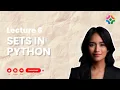 Lecture 6 Sets of Python