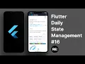 Flutter Daily State Management Provider