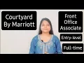 Marriott - Front Office Associate