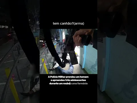 POLÍCIA MILITAR FRUSTRA ROUBO A FARMÁCIA.