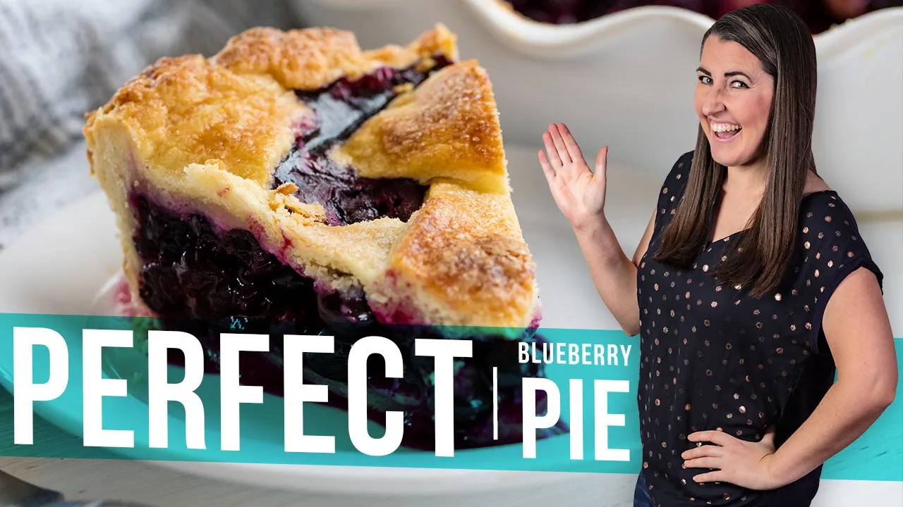 How to Make Perfect Blueberry Pie   The Stay At Home Chef