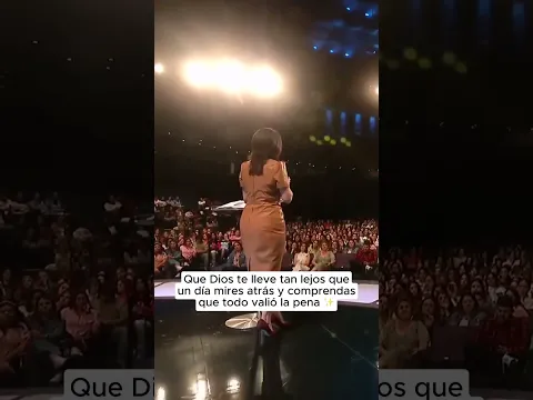 Que Dios te lleve tan lejos que un día mires atrás y comprendas que todo valió la pena 🙏