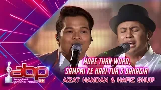 Download Aizat Hamdan \u0026 Hafiz Shuip - More Than Words, Sampai Ke Hari Tua \u0026 Bahagia | #ABPBH31 MP3