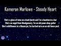 Kameron Marlowe - Steady Heart (Lyrics) | fantastic lyrics