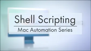 Shell Scripting on MacOS