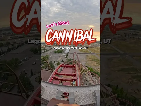 Cannibal at Lagoon in Utah! Have you ridden it? #rollercoaster #themepark #amusementpark #travel