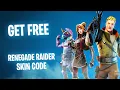 Renegade Raider Skin Code - How to Get Renegade Raider Code in Chapter 4 Season 1
