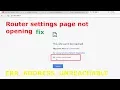 Download Lagu How to fix ERR_ADDRESS_UNREACHABLE Loading router settings page IP Address in Google chrome