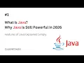 Java Series - Episode 1 What is Java Why Java is Still Powerful in 2026