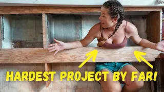 HARDEST PART OF A BOAT BUILD IS YOUR SPOUSE!