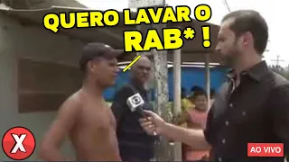 Pessoas que FALARAM BESTEIRAS AO VIVO