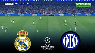 REAL MADRID vs INTER MILAN - UEFA Champions League 2026/27 | eFootball PES 21 Gameplay