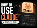 How to use Claude 101