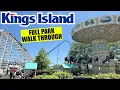 Kings Island Full Park Walk Through