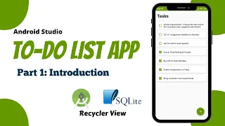 To Do List App Android Studio Tutorial Part 1 - App Introduction The Penguin Coders