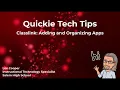 Classlink - Adding Apps